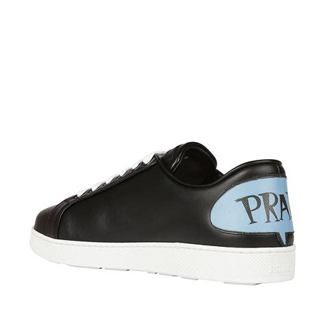 basket prada noir femme|Basket noir PRADA pour Femme .